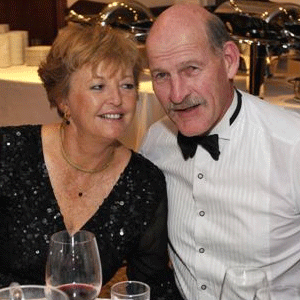 Clive Rice and his wife Susan. Image from Facebook