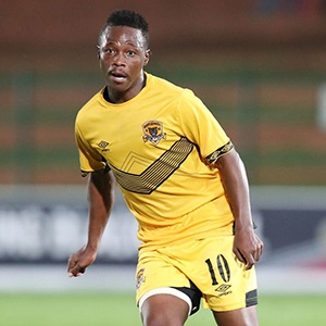 Karabo Tshepe in action for Black Leopards during an Absa Premiership clash.