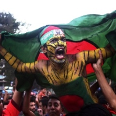 Bangladesh cricket fan (AFP)