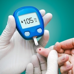 Blood glucose meter from Shutterstock