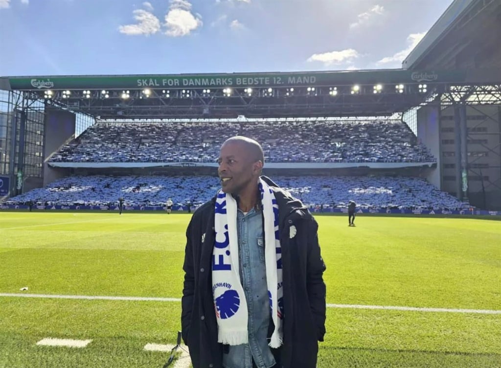 FC Copenhagen legend Sibusiso "Rhee" Zuma recently visited his beloved ex-club in Denmark where he received a special artwork.