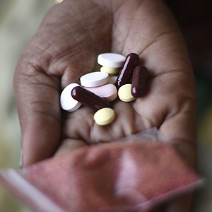 TB medicines, courtesy of Medecins Sans Frontieres.