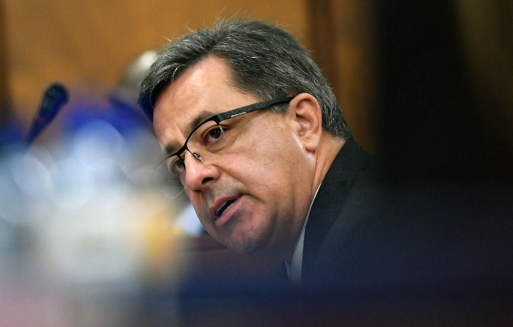 Former chief executive of Steinhoff, Markus Jooste who died on Thursday.(Getty Images).