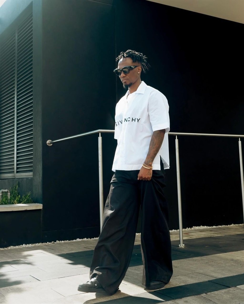 Teko Modise styled in quite the pricey 'fit on his