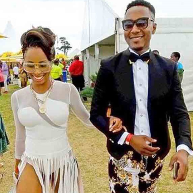 Khanyi and Tebogo in happier times