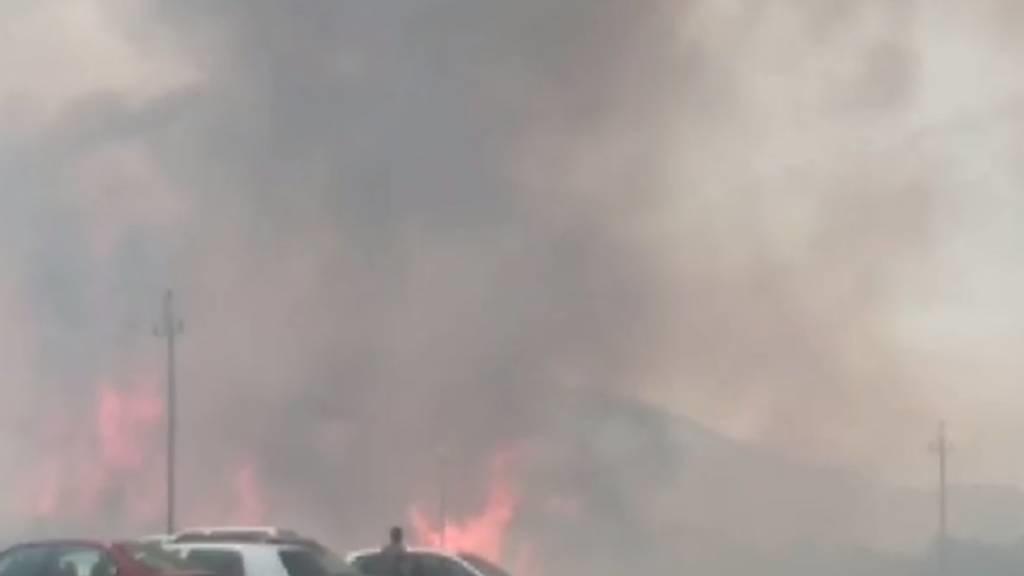 Officials say the fire near Brandvlei Prison has been contained.