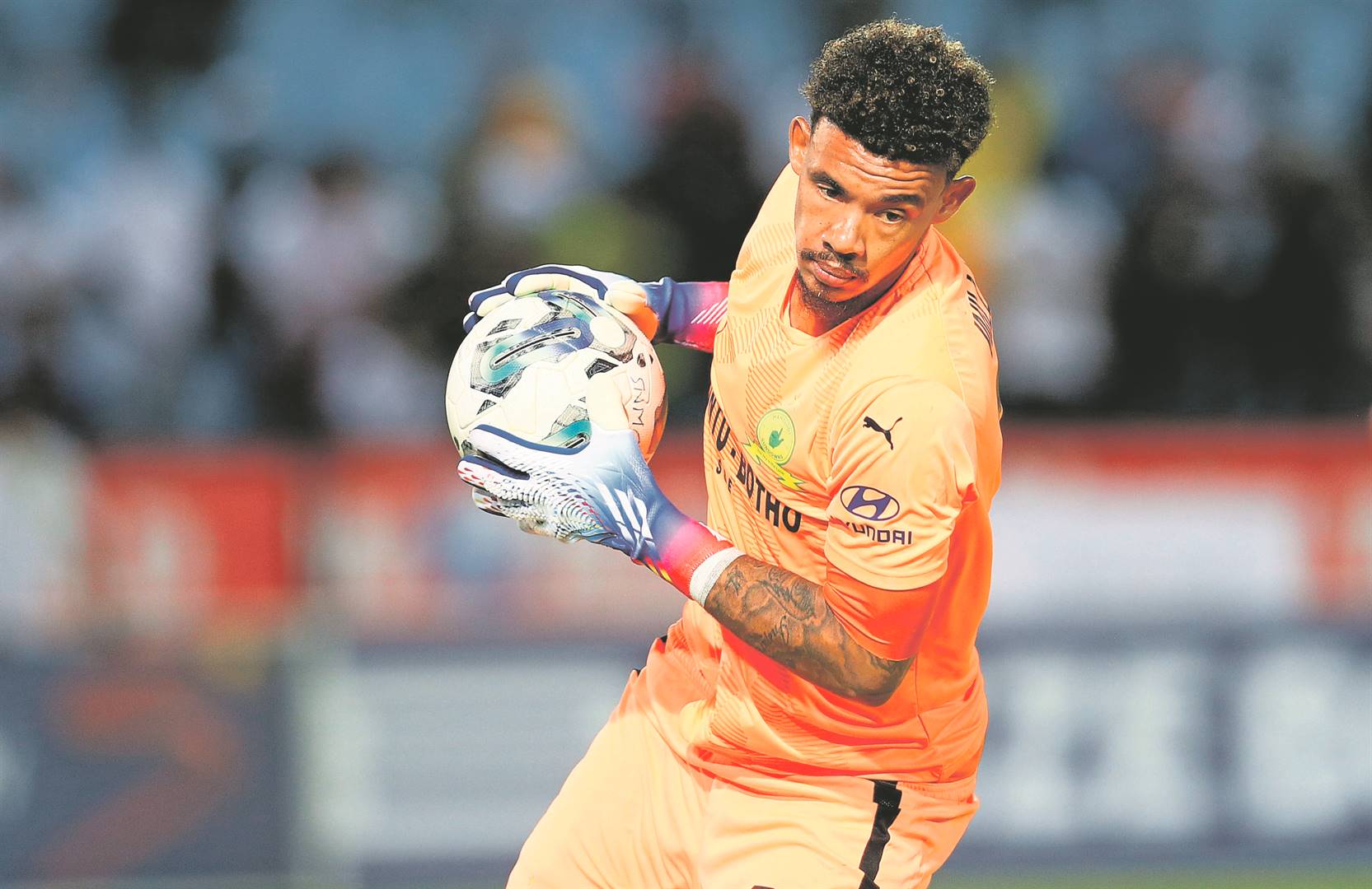 Ronwen Williams’ first season at Mamelodi Sundowns has been so impressive that fellow players, coaches and commentators have tipped him to win the PSL Player of the Season award.  