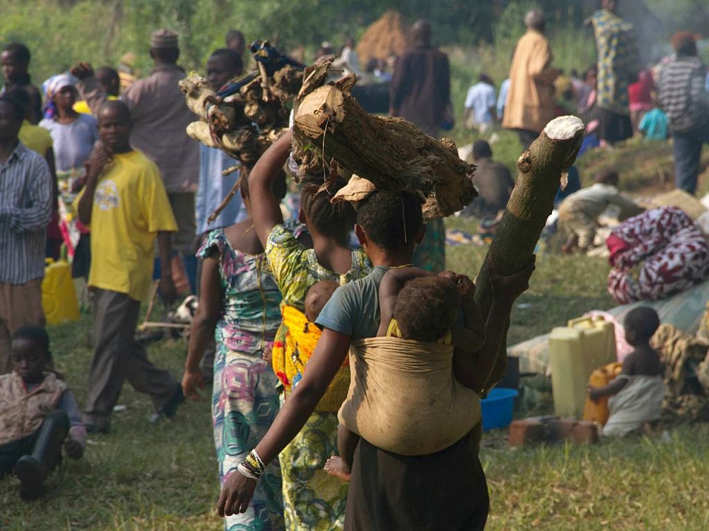 Refugees from the DRC have been shot or hacked in an attack.