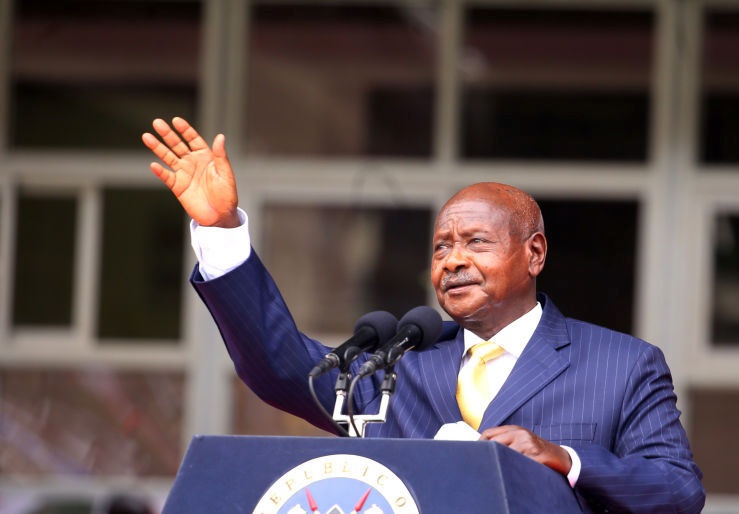 Yoweri Museveni. (File / Photo by Billy Mutai/Anadolu Agency via Getty Images)