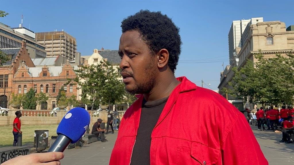 EFF spokesman Sinawo Thambo has criticised the Supreme Court of Appeals ruling Photo by Kgalalelo  Tlhoaele