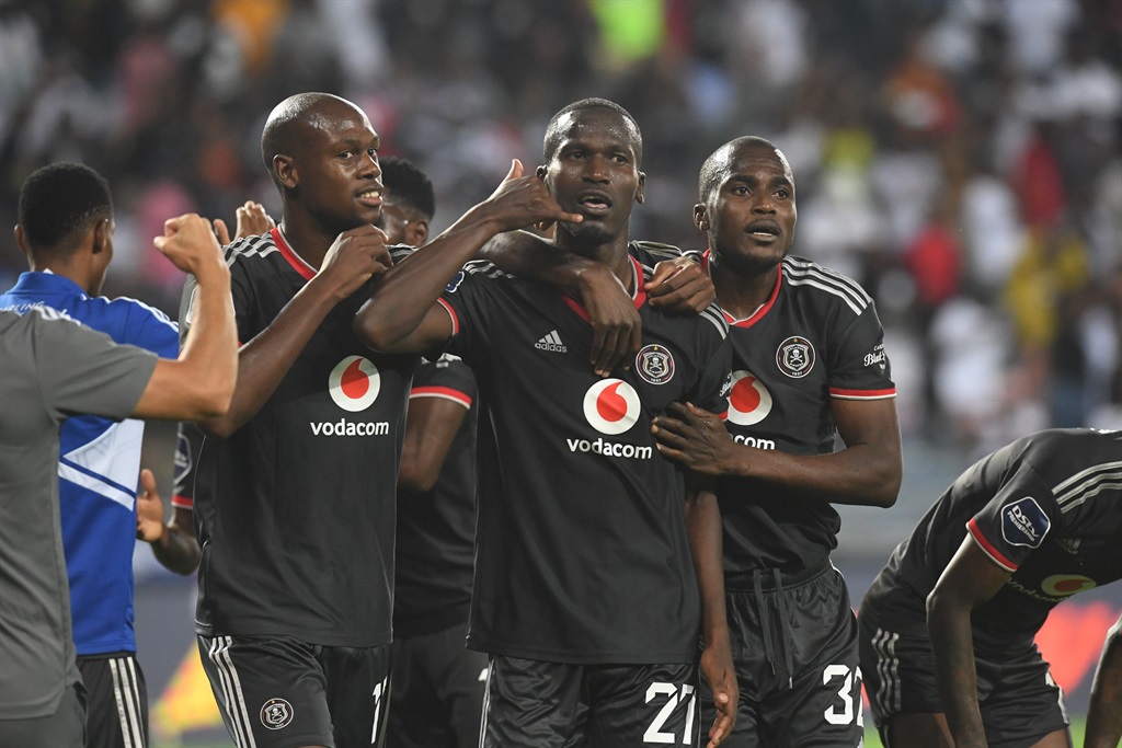 Tapelo Xoki on Orlando Pirates 2023/24 Kit, DStv Premiership, CAF