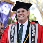 Rassie Erasmus receives honorary doctorate from NWU: 'He is a nation builder'