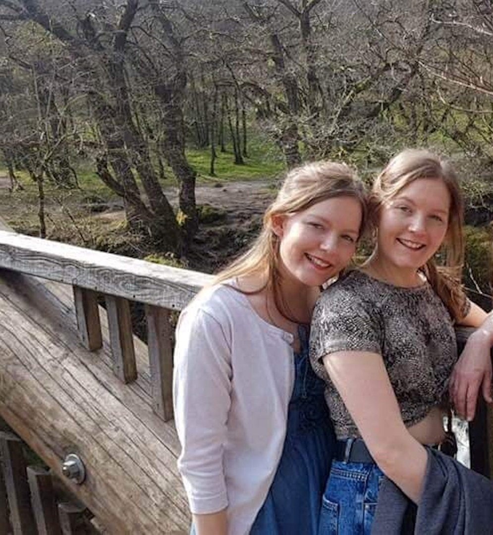 Mikhaila and Aimee pictured in 2019. Mikhaila Friel/Insider