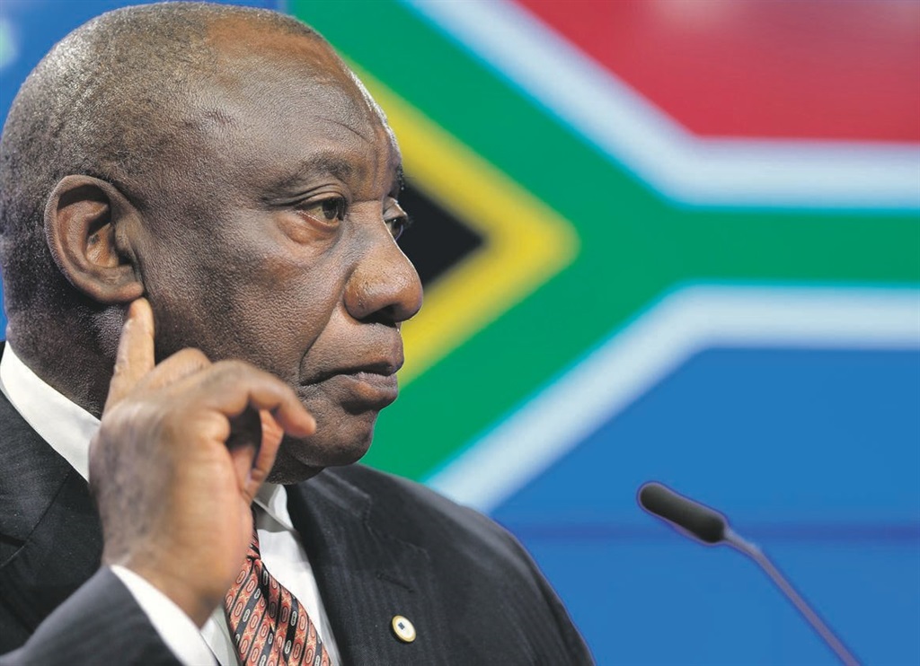 President Cyril Ramaphosa. Picture: Thierry Monasse / getty images
