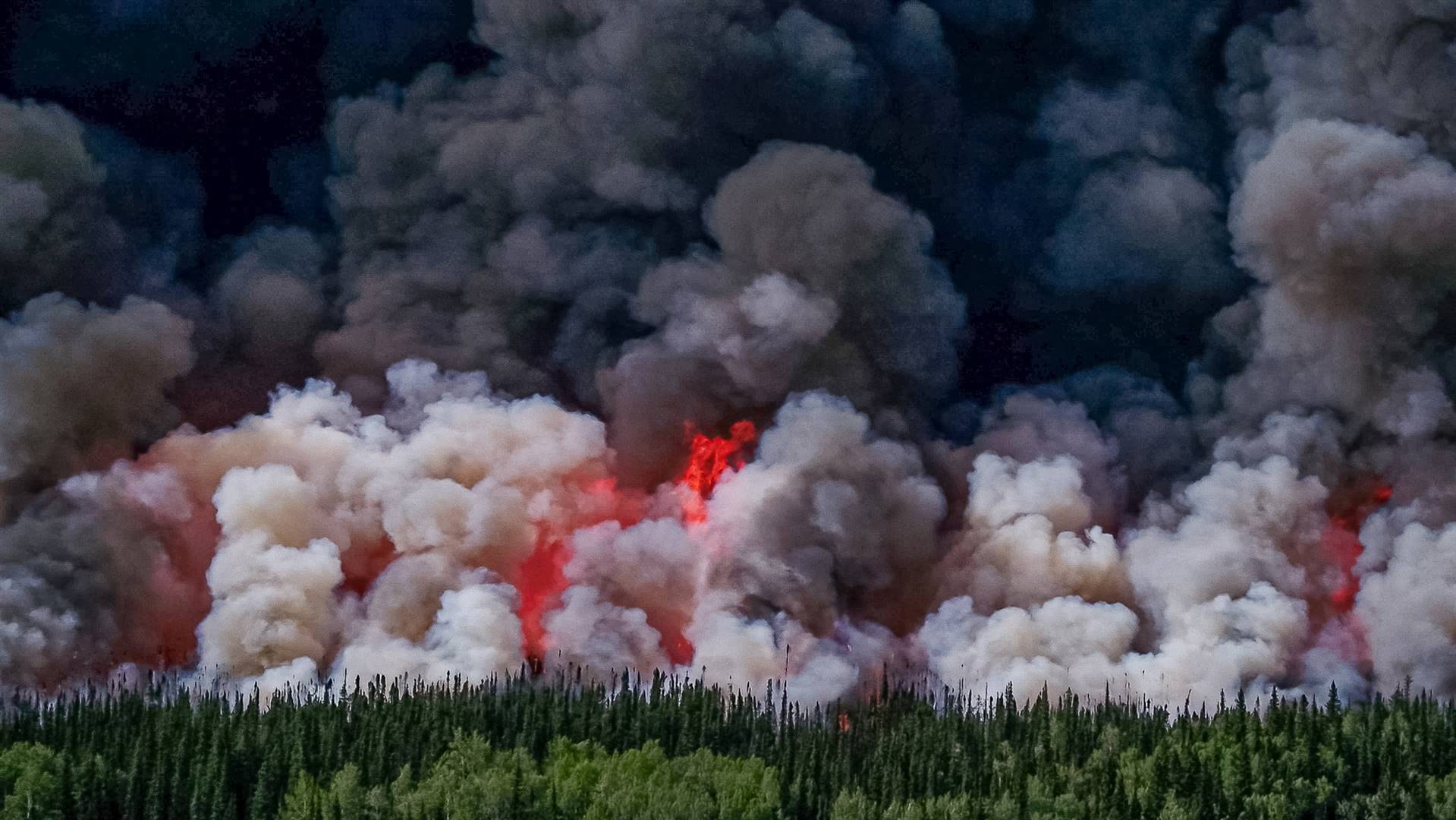 Waarskuwing oor luggehalte uitgereik weens brande in Kanada Netwerk24