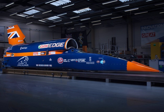 <B>COMING TO SA:</B> Bloodhound SSC will be aiming to break the world land speed record in 2017. <I>Image: Twitter / Bloodhound SSC</I>