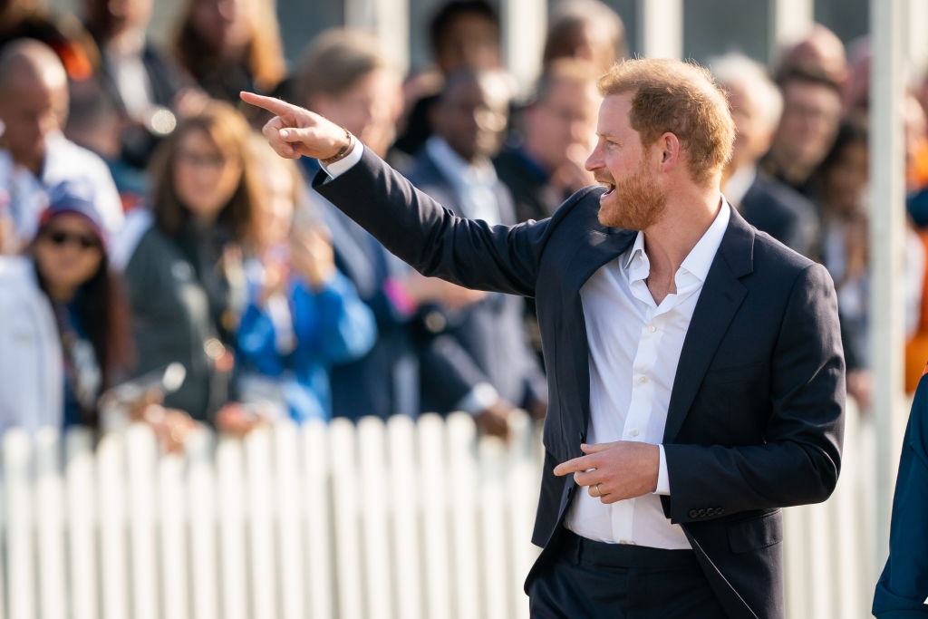 The Duke of Sussex attending a reception, hosted b