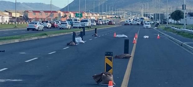 <p><strong>Section of M5 highway closed after collapsed sewer causes road damage</strong></p><p>A traffic diversion is in place on Prince George Drive (M5) in Cape Town after a collapsed sewer pipe damaged the road.</p><p>City of Cape Town Traffic Services spokesperson Kevin Jacobs said both northbound lanes had been closed to traffic at Joe Marks Boulevard in Retreat.</p><p>The City said its Water and Sanitation Directorate is carrying out emergency repairs to a 990mm diameter bulk sewer main that collapsed at the weekend. </p><p>The pipe initially appeared to be an overflowing sewer, but it was later established that the sewer had collapsed and caused structural damage to the road.</p><p>"The area is cordoned off so that the situation can be assessed, and the necessary repairs can be done in the shortest possible time," the City said. </p><p><em>– Nicole McCain</em></p><p><em>(Picture supplied by City of Cape Town)</em></p>