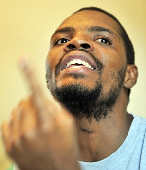 Mcebo Dlamini the Wits SRC president who wrote that he loves Hitler on his facebook page spoke to City Press. Picture Elizabeth Sejake/City Press