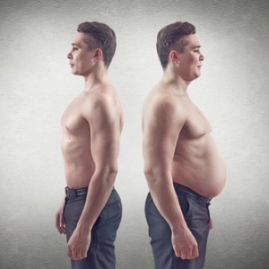 Fat and thin from Shutterstock