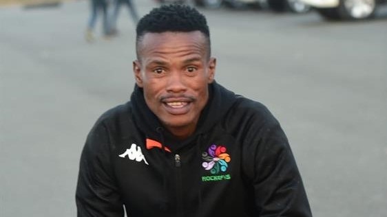 Former Mamelodi Sundowns player Thokozani Mnguni is the co-owner of Rockefvs Academy in Tshwane. Photo by Raymond Morare 