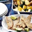 Angelfish with potato bake and  cheesy courgettes