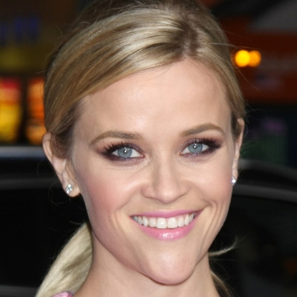 reese witherspoon with heart shape face