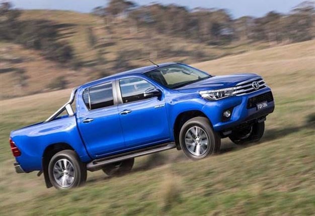 <B> KING OF BAKKIES:</B> The Toyota Hilux ended 2016 as SA's best-selling bakkie. <I>Image: QuickPic</I>