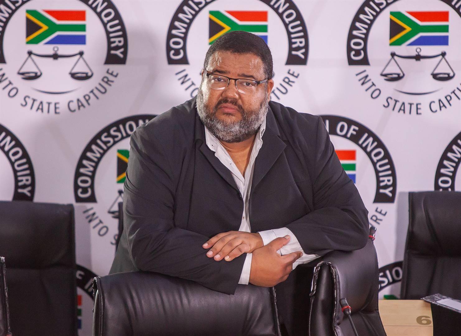 Athol Williams gives evidence at the State Capture Inquiry. 