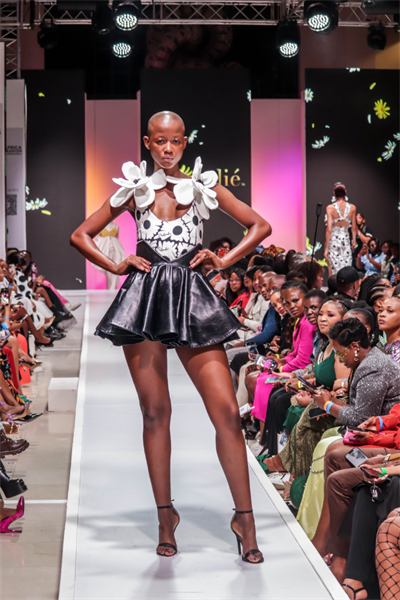 Malondié's collection is an ode to her late mother - 'I took pieces ...