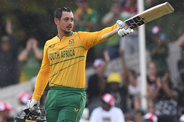 <p><strong>MATCH REPORT</strong></p><p><em>Heinz Schenk - SuperSport Park</em></p><p>Strictly speaking, the occasion didn't warrant it - they do have bigger fish to fry against Netherlands next week - but an electric SuperSport Park on Sunday relived a '438' moment of sorts in the Proteas' second T20 against the West Indies.</p><p>Aiden Markram and his troops needed to overhaul 258/5 - the tallest chase in the history of T20 internationals - and duly did so, 17 years after Graeme Smith's vintage famously surprised the Australians in a world record 50-over chase of 435 at the Wanderers.</p><p>On that day, not many cricket fans and observers around the world believed a required rate of 8.68 could be sustained, and while the wild evolution of the 20-over format has illustrated to us that a chase of 244 - like Australia managed against New Zealand in 2018 - is possible, 13 an over still would've seen a fair share of Doubting Thomases emerge.</p>