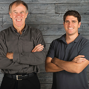 Tim Noakes and Jonno Proudfoot