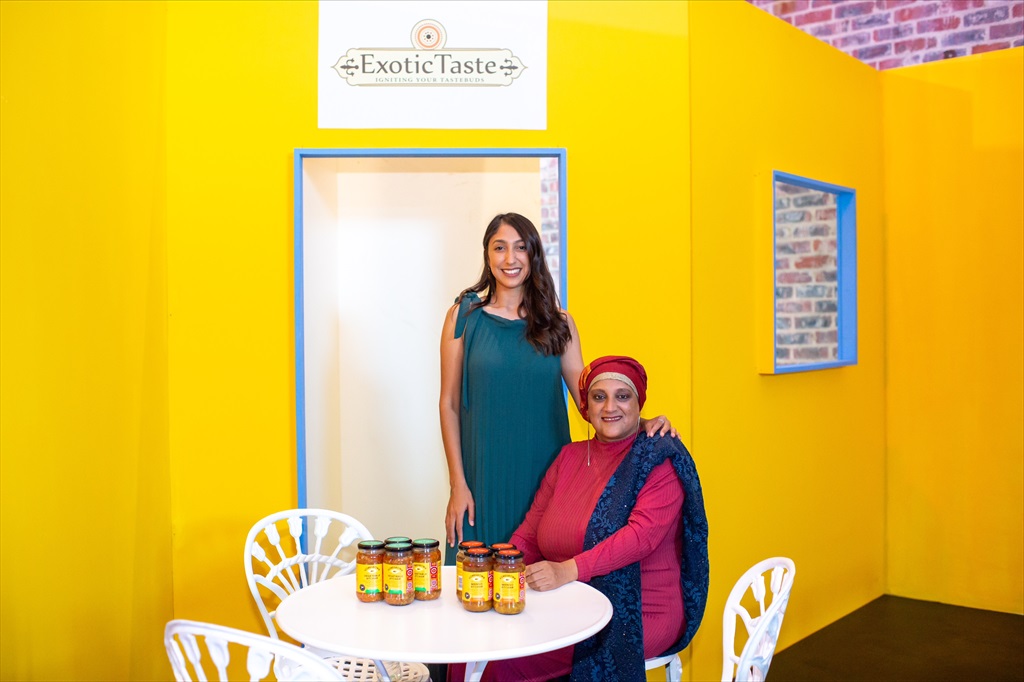 Exotic Taste’s  Amina Abrahams and her daughter Faatimah Nordien, who is a director of Exotic Taste, managing all sales, marketing and the export business. 