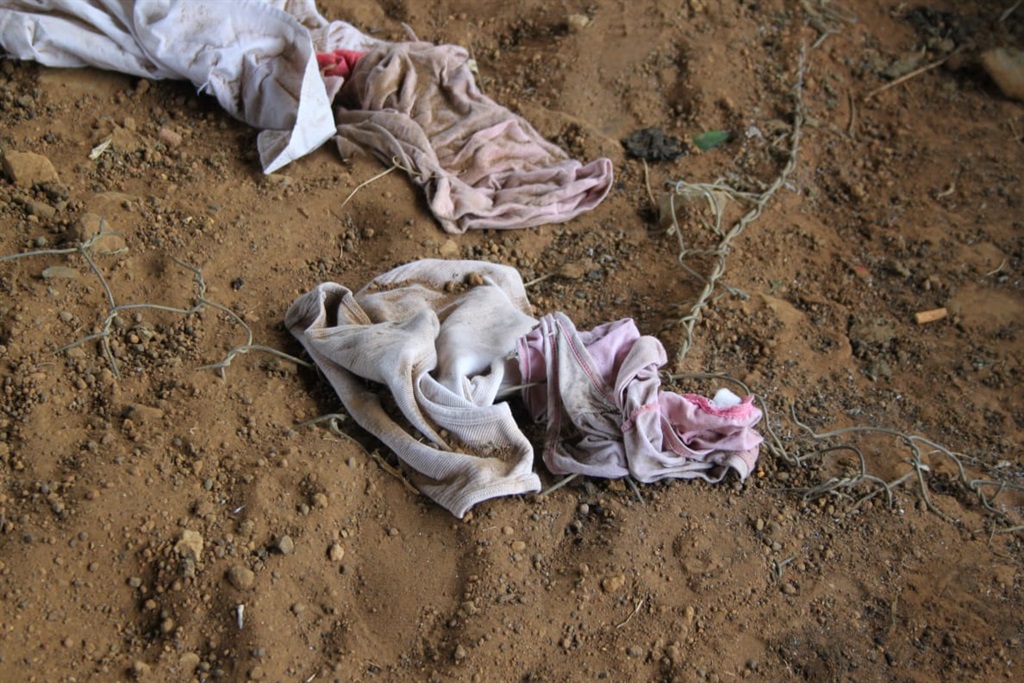 Residents found these underwears at the spot under