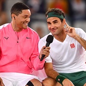 Trevor Noah teases YouTube film with his 'favourite travel buddy' Roger Federer