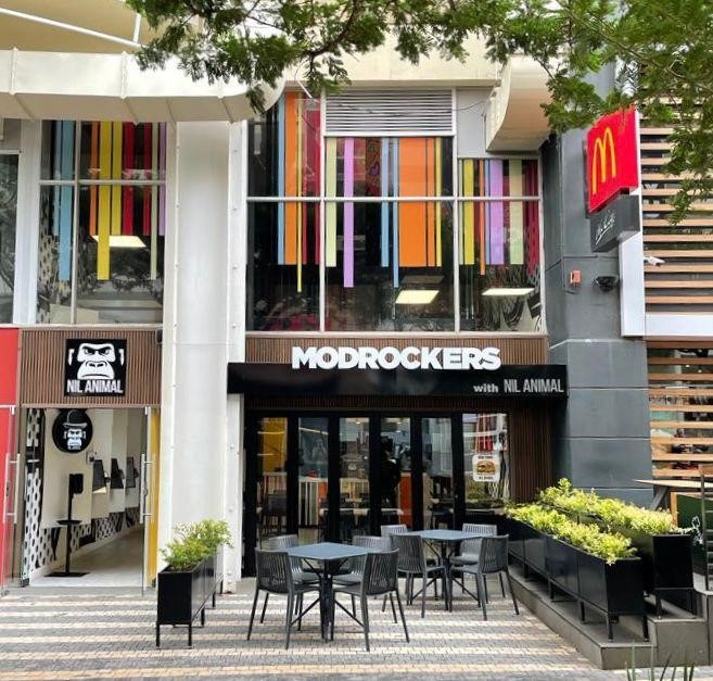 Spur's Modrockers restaurant in Rosebank, Johannesburg.