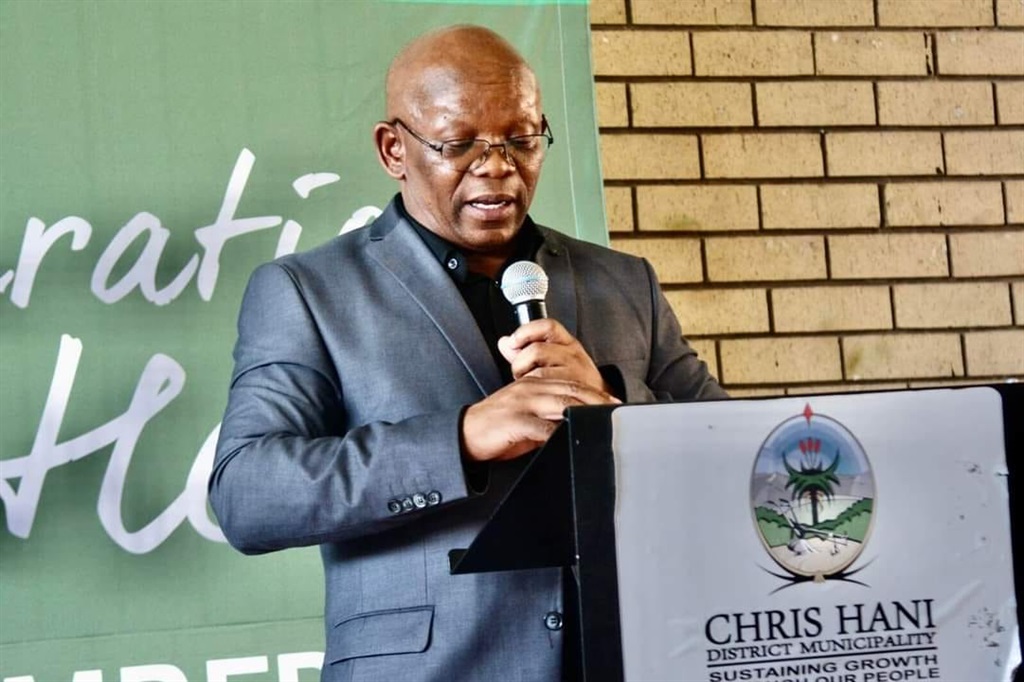 Eastern Cape MEC for Transport and Community Safety Xolile Nqatha encouraged people to follow in Chris Hani’s footsteps. Photo by Tembile Sgqolana