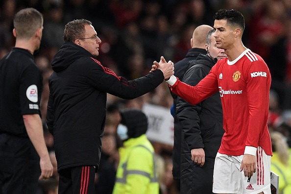 Former Manchester United interim coach Ralf Rangnick reportedly denied Cristiano Ronaldo's request to be captain during his tenure.