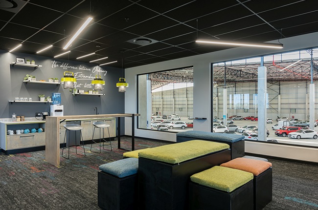 GetWorth lounge area at its Cape Town facility