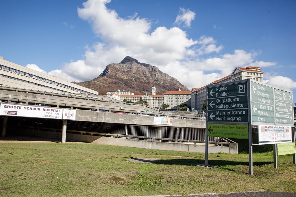 A general view of  Groote Schuur hospital. (Photo by Gallo Images/ER Lombard)