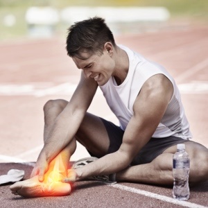 Sprained ankle – iStock