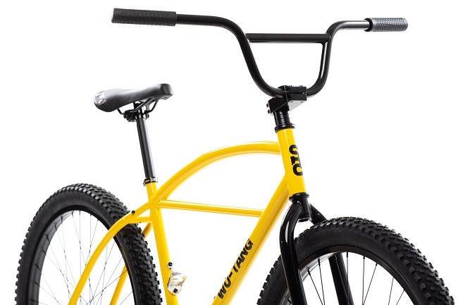 Get your ride on, with this Wu-Tang Klunker. A retro-style mountain bike. (Photo: State Bicycle Co) 