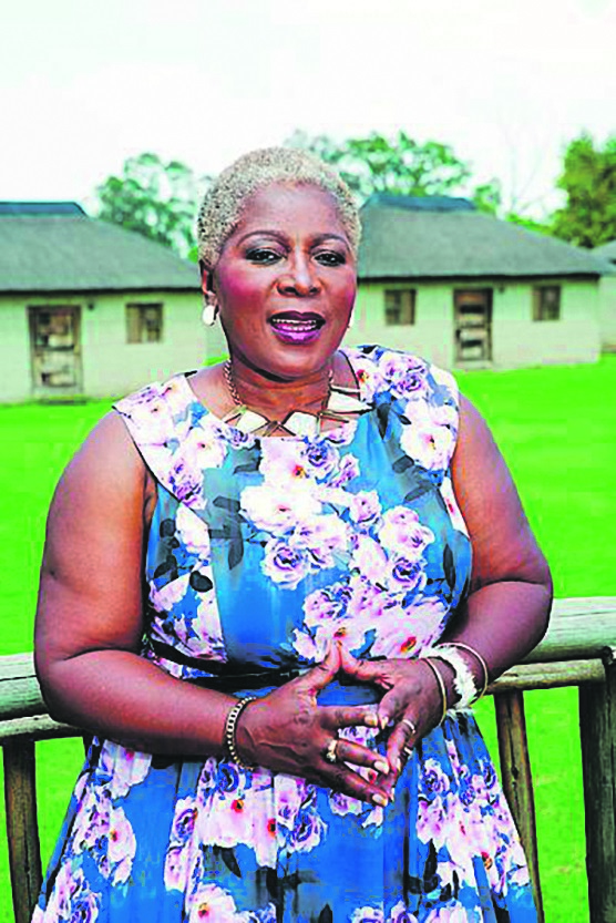 Mama Sgebengu, played by former Isibaya star, Thembi Nyandeni. 