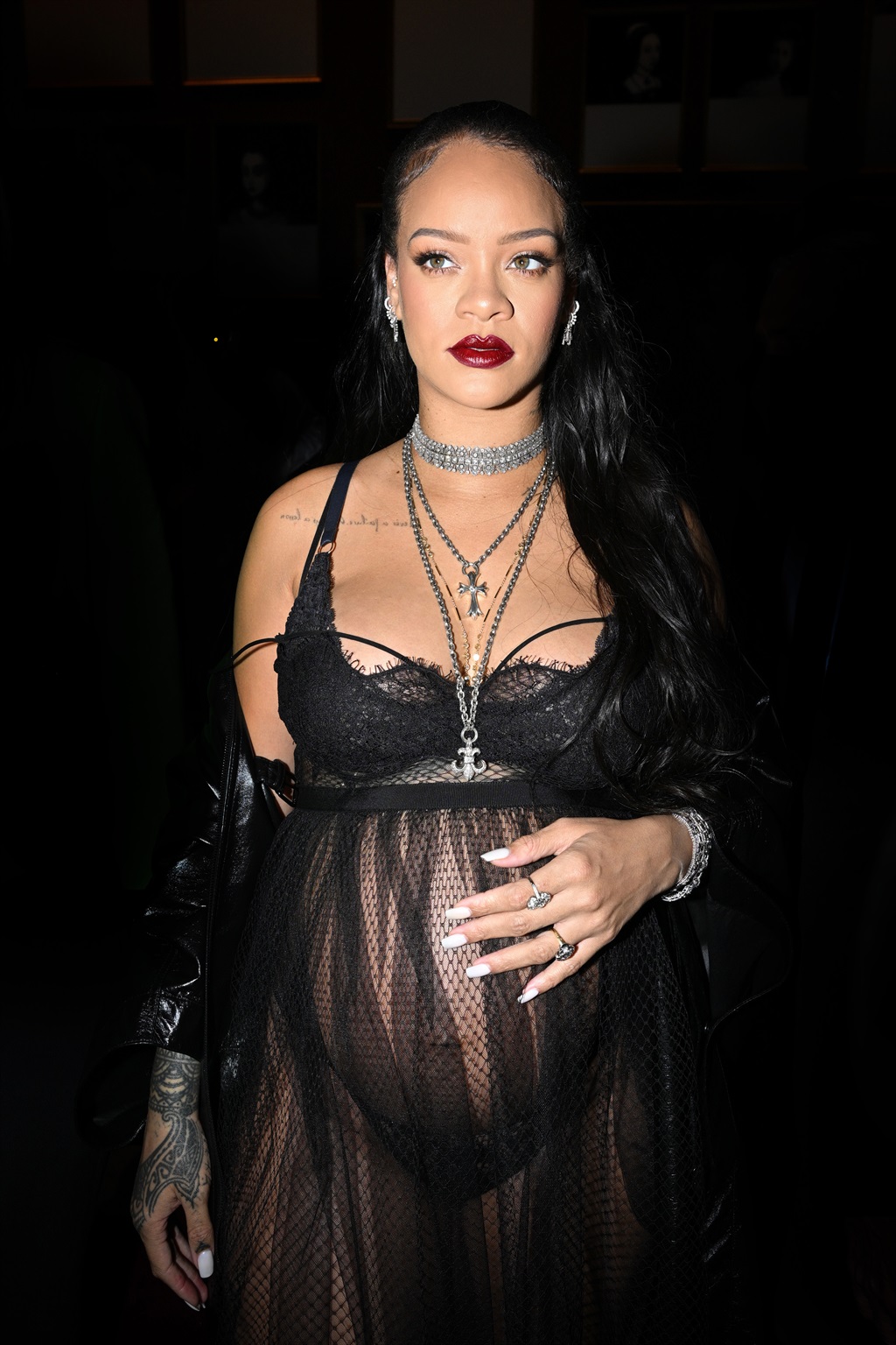 PARIS, FRANCE - MARCH 01: Rihanna attends the Dior