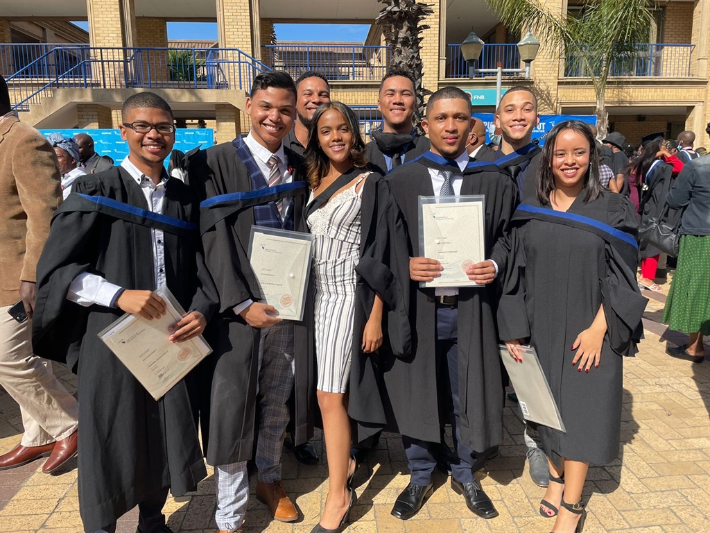 CPUT students at their graduation. 