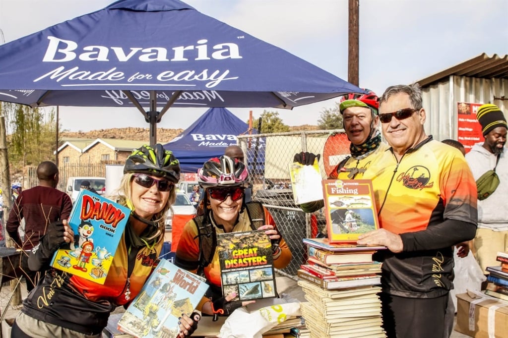 books, tourism, charity, cycling