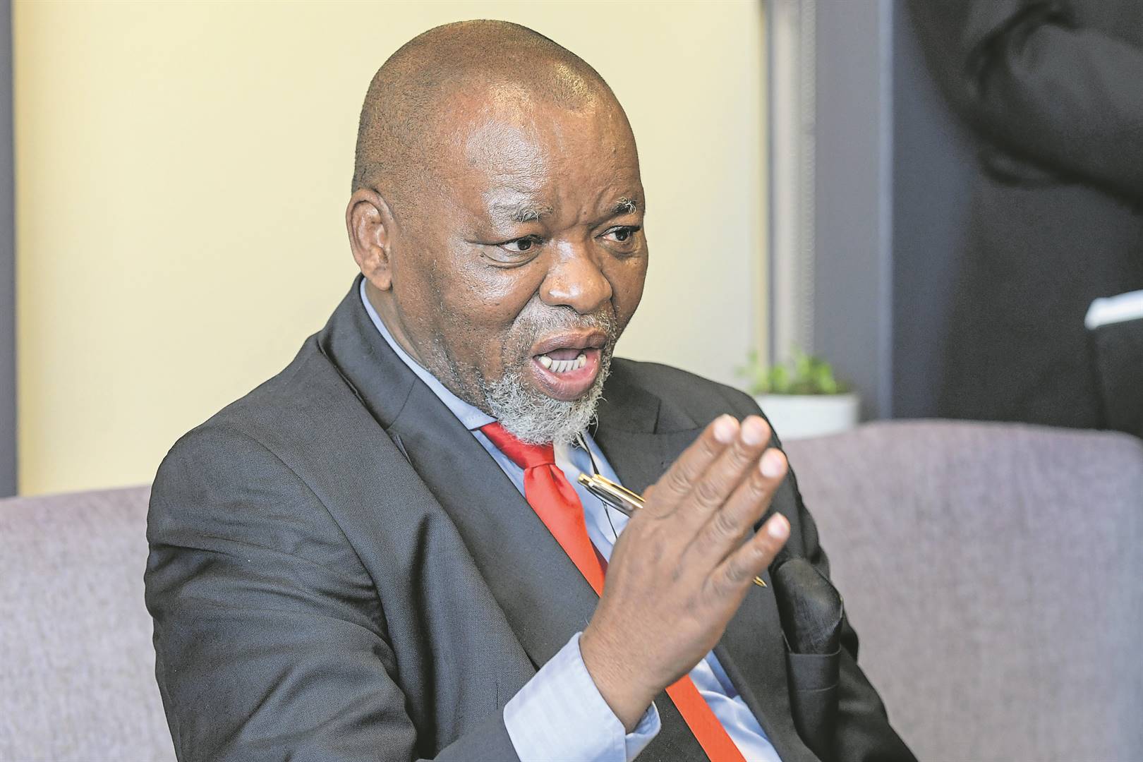 Gwede Mantashe has been fingered in Part 3 of the Zondo Commission report.       Photo by Gallo Images/Jeffrey Abrahams