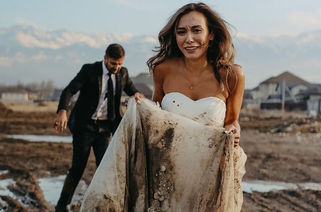 Couple, Murat Zhurayev and Kamilla, were featured in a viral Instagram post by their wedding photographer, Askar Bumaga in Kazakhstan.
