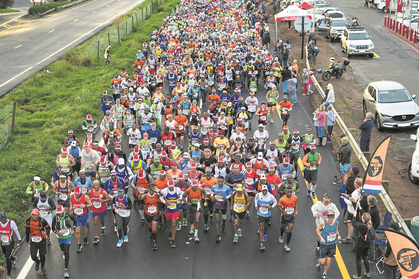The Comrades Marathon will resume with a large field for the down run in August. 