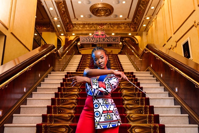 Ofentse Pitse is known as the youngest woman orchestra lead in South Africa.